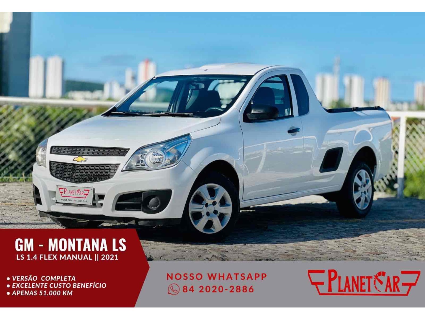 CHEVROLET MONTANA 1.4 MPFI LS CS 8V FLEX 2P MANUAL