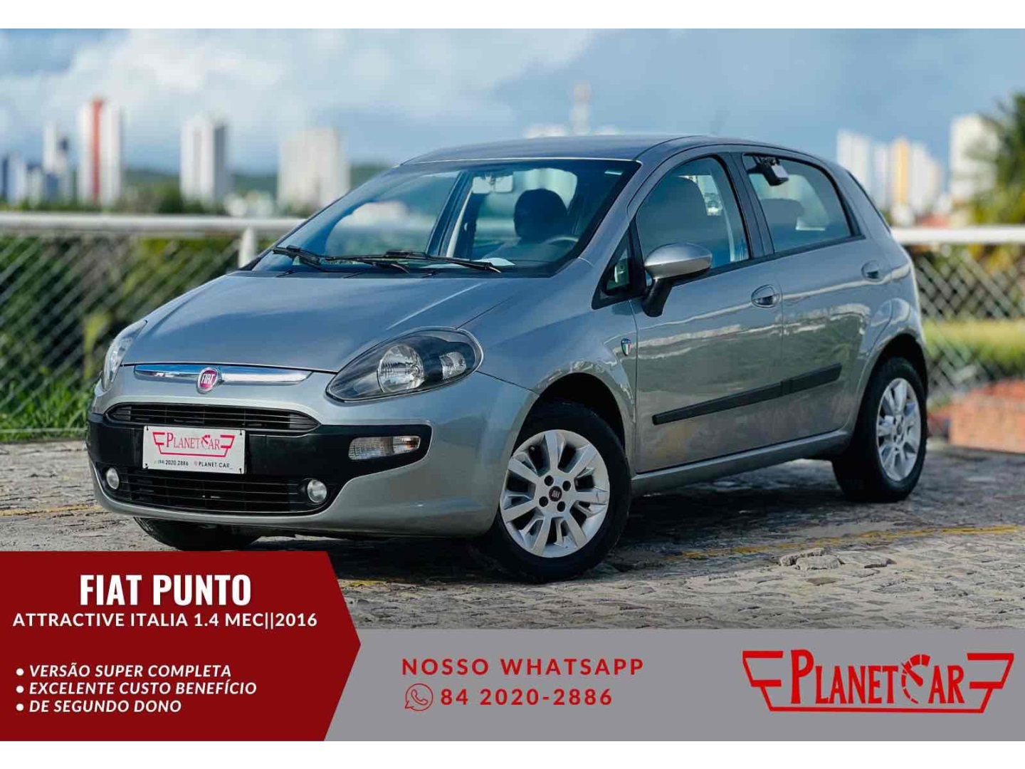 FIAT PUNTO 1.4 ATTRACTIVE 8V FLEX 4P MANUAL