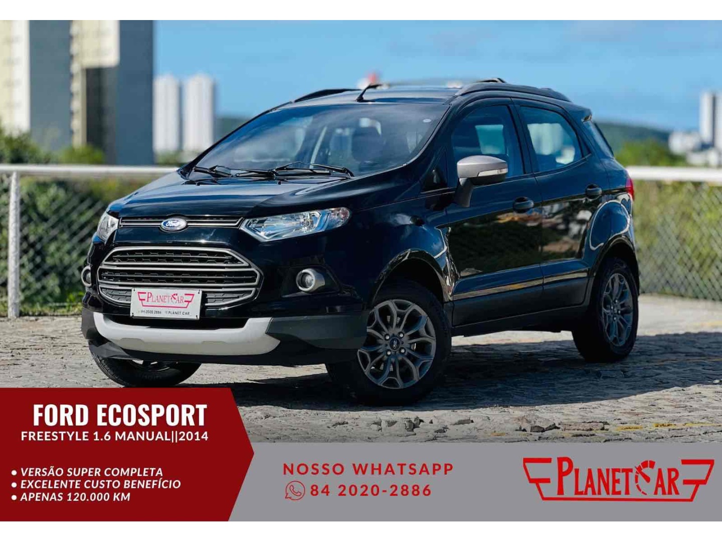 FORD ECOSPORT 1.6 FREESTYLE 16V FLEX 4P MANUAL