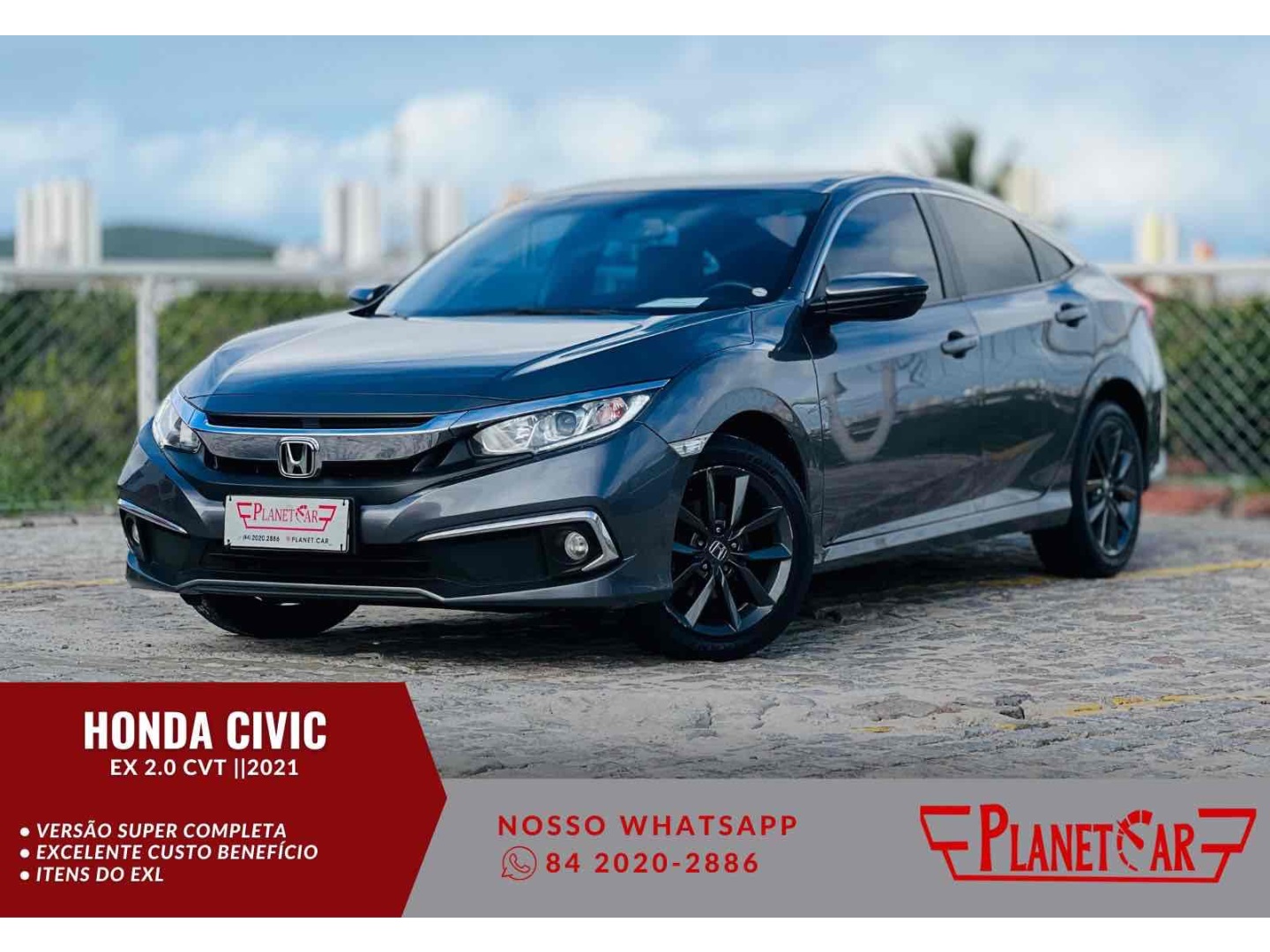 HONDA CIVIC 2.0 16V FLEXONE LX 4P CVT