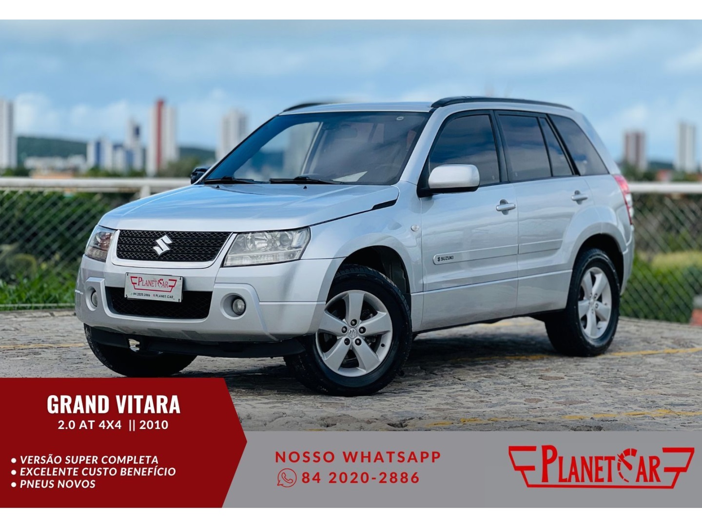 SUZUKI GRAND VITARA 2.0 4X4 16V GASOLINA 4P AUTOMÁTICO