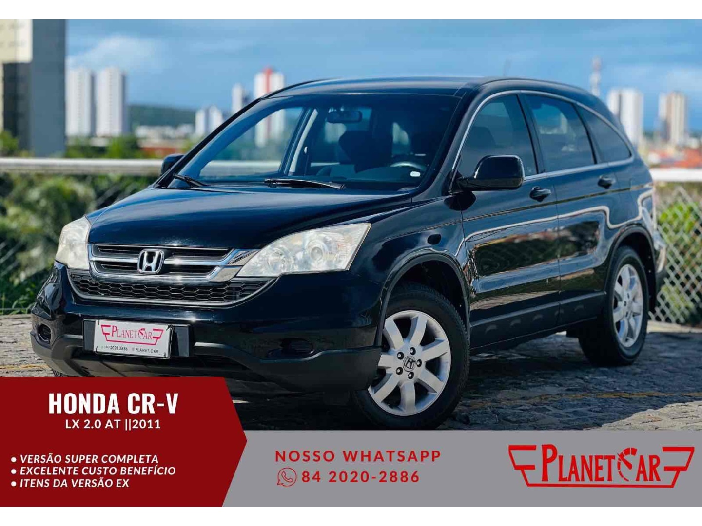 HONDA CRV 2.0 LX 4X2 16V GASOLINA 4P AUTOMÁTICO