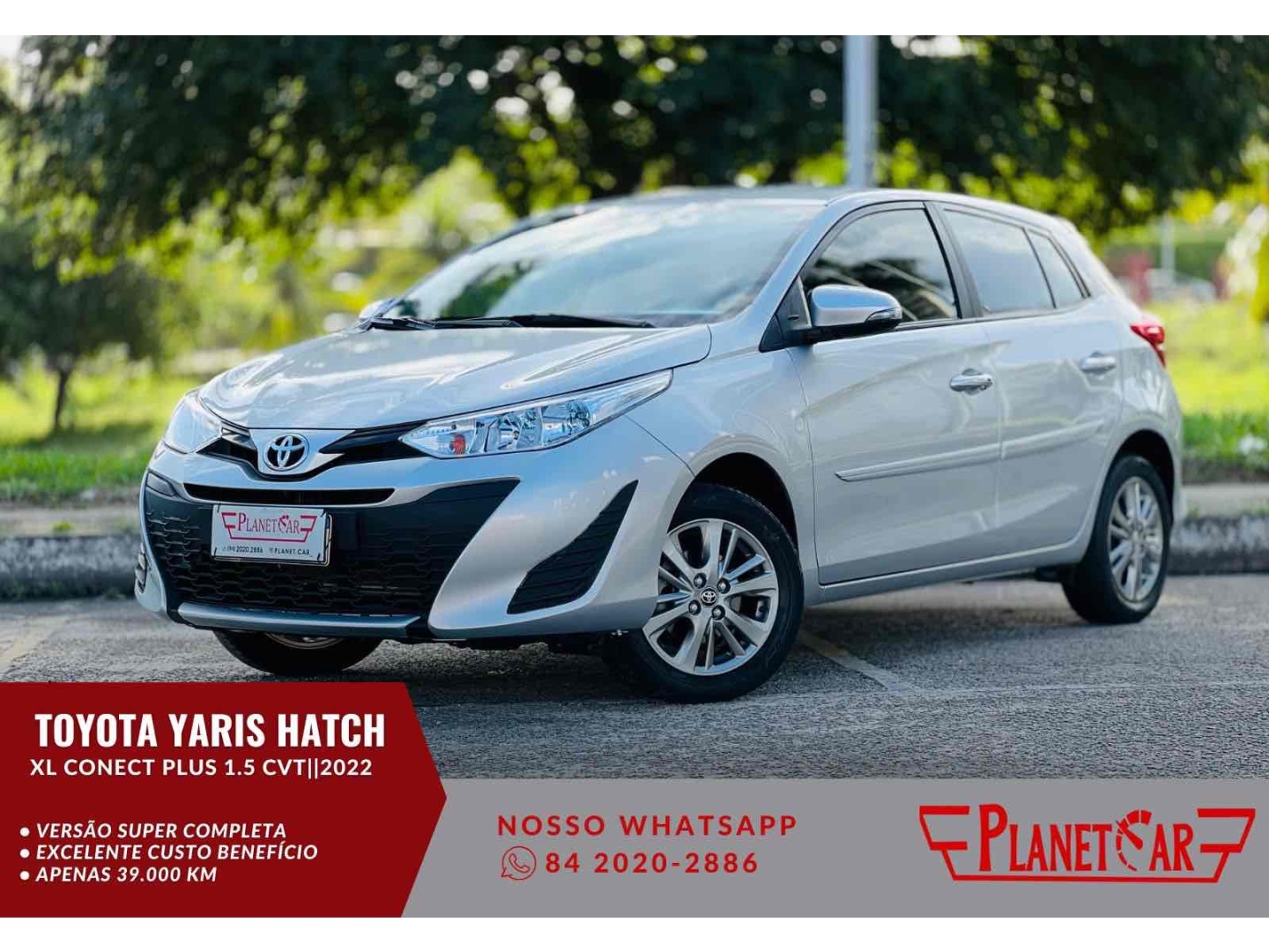 TOYOTA YARIS 1.5 16V FLEX XL PLUS CONNECT MULTIDRIVE