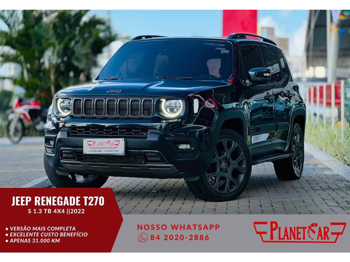 JEEP RENEGADE 1.3 T270 TURBO FLEX S 4X4 AT9
