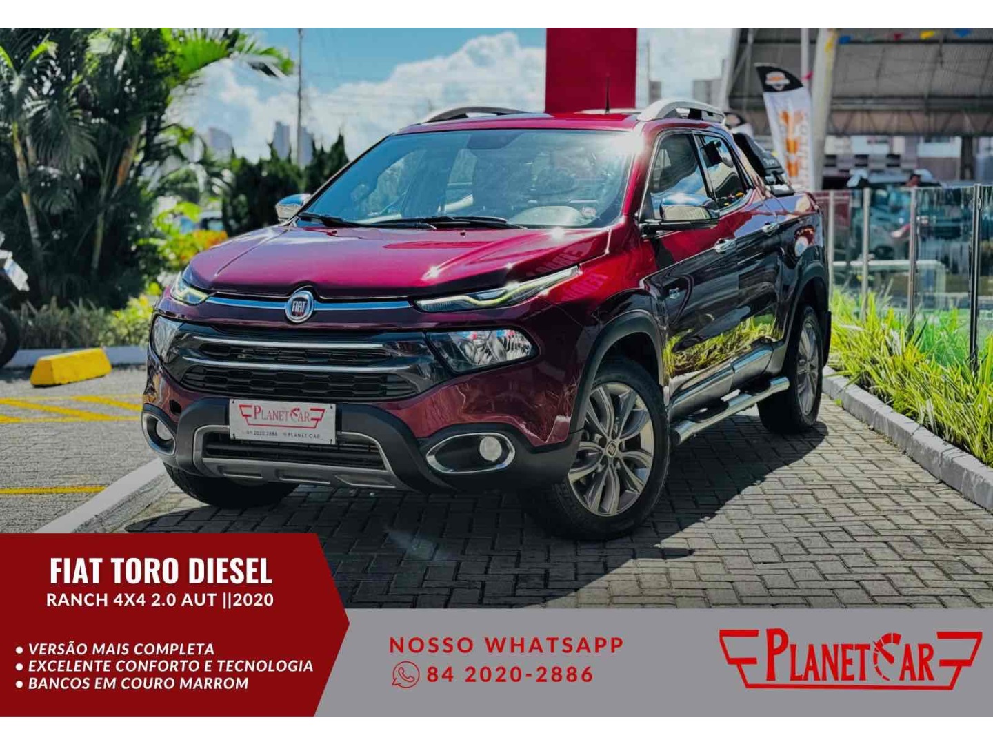 FIAT TORO 2.0 16V TURBO DIESEL RANCH 4WD AT9