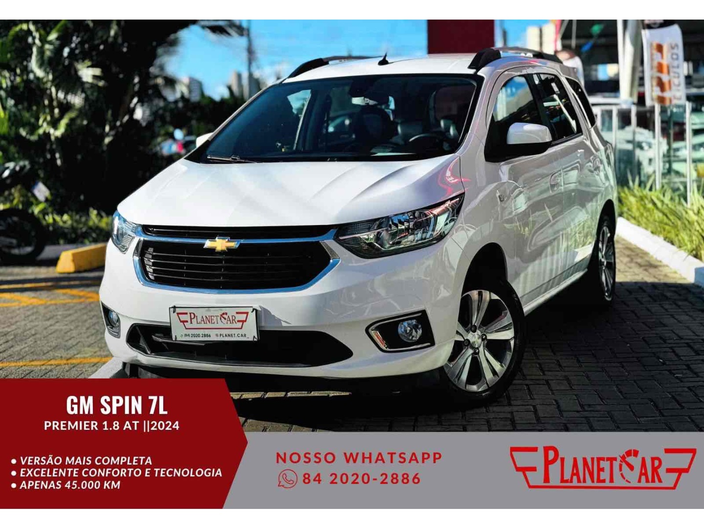 CHEVROLET SPIN 1.8 PREMIER 8V FLEX 4P AUTOMÁTICO
