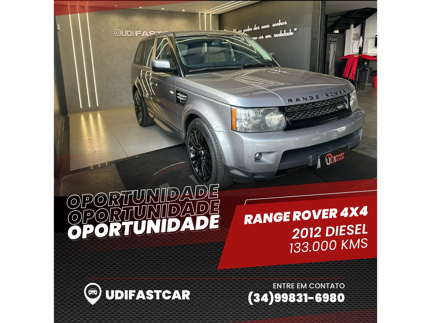 LAND ROVER RANGE ROVER SPORT 3.0 SE 4X4 V6 24V BITURBO DIESEL 4P AUTOMÁTICO