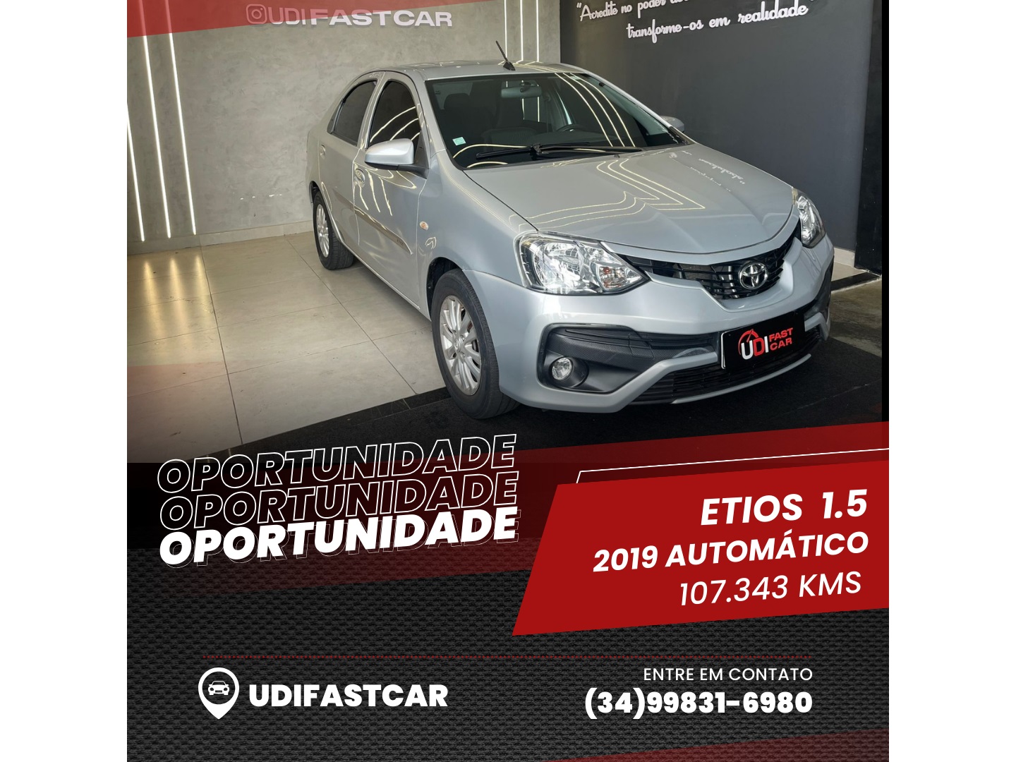 TOYOTA ETIOS 1.5 X SEDAN 16V FLEX 4P AUTOMÁTICO