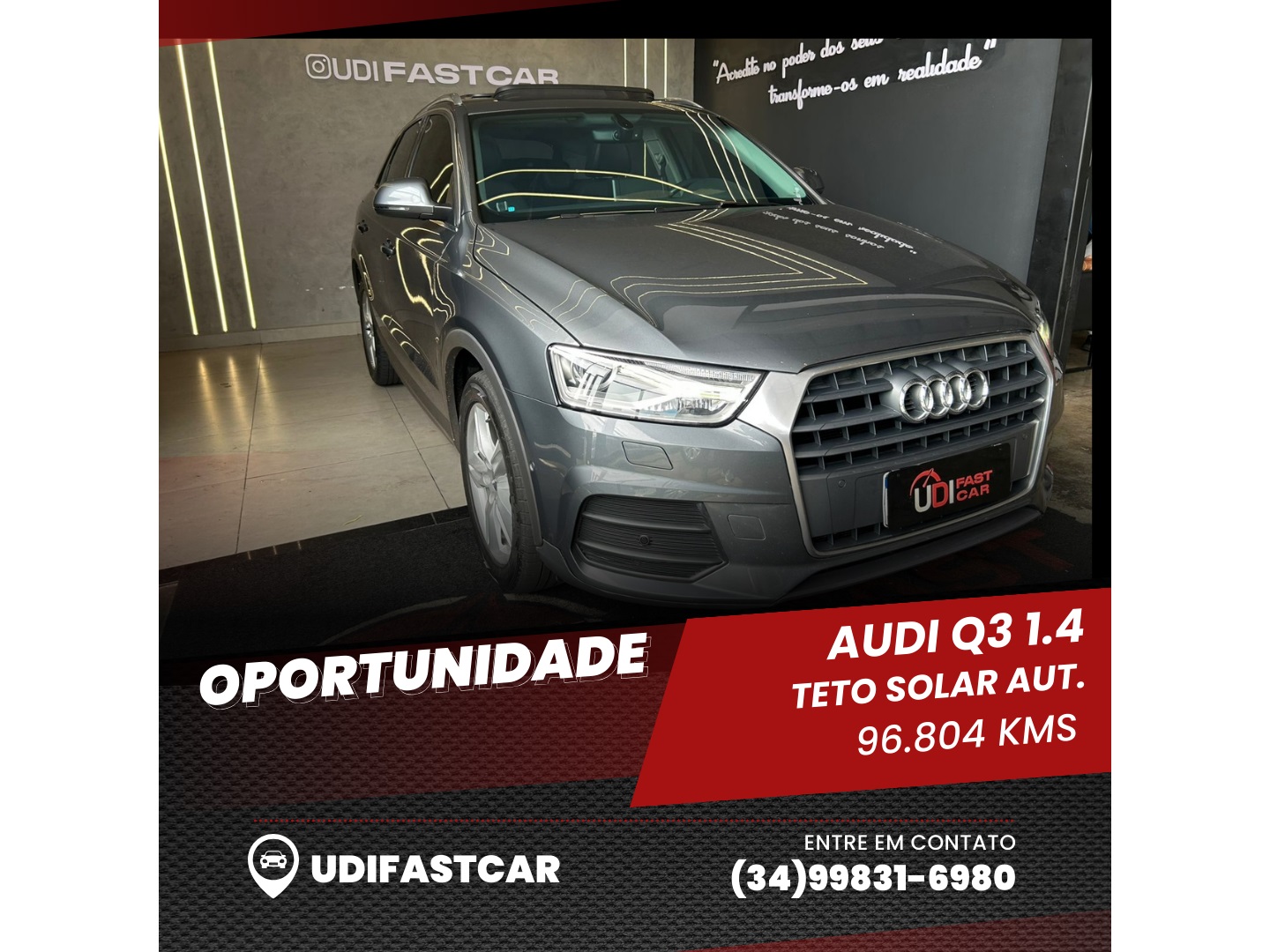 AUDI Q3 1.4 TFSI AMBITION FLEX 4P S TRONIC