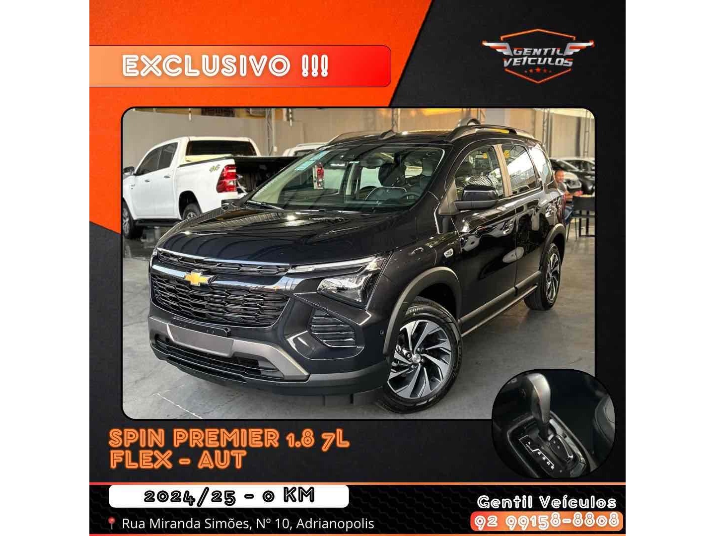 CHEVROLET SPIN 1.8 PREMIER 8V FLEX 4P AUTOMÁTICO
