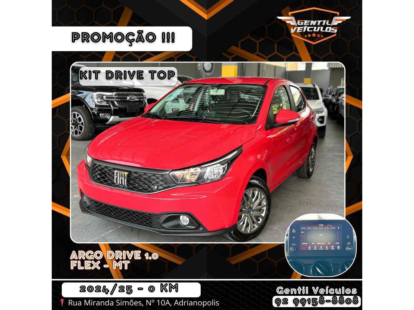FIAT ARGO 1.0 FIREFLY FLEX DRIVE MANUAL
