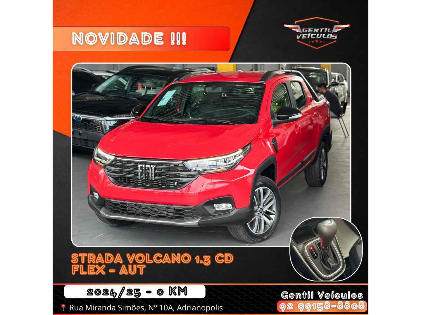 FIAT STRADA 1.3 FIREFLY FLEX VOLCANO CD CVT