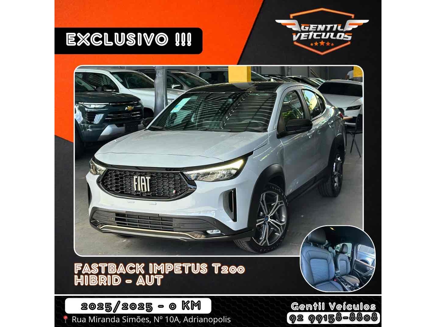 FIAT FASTBACK 1.0 TURBO 200 HYBRID IMPETUS CVT