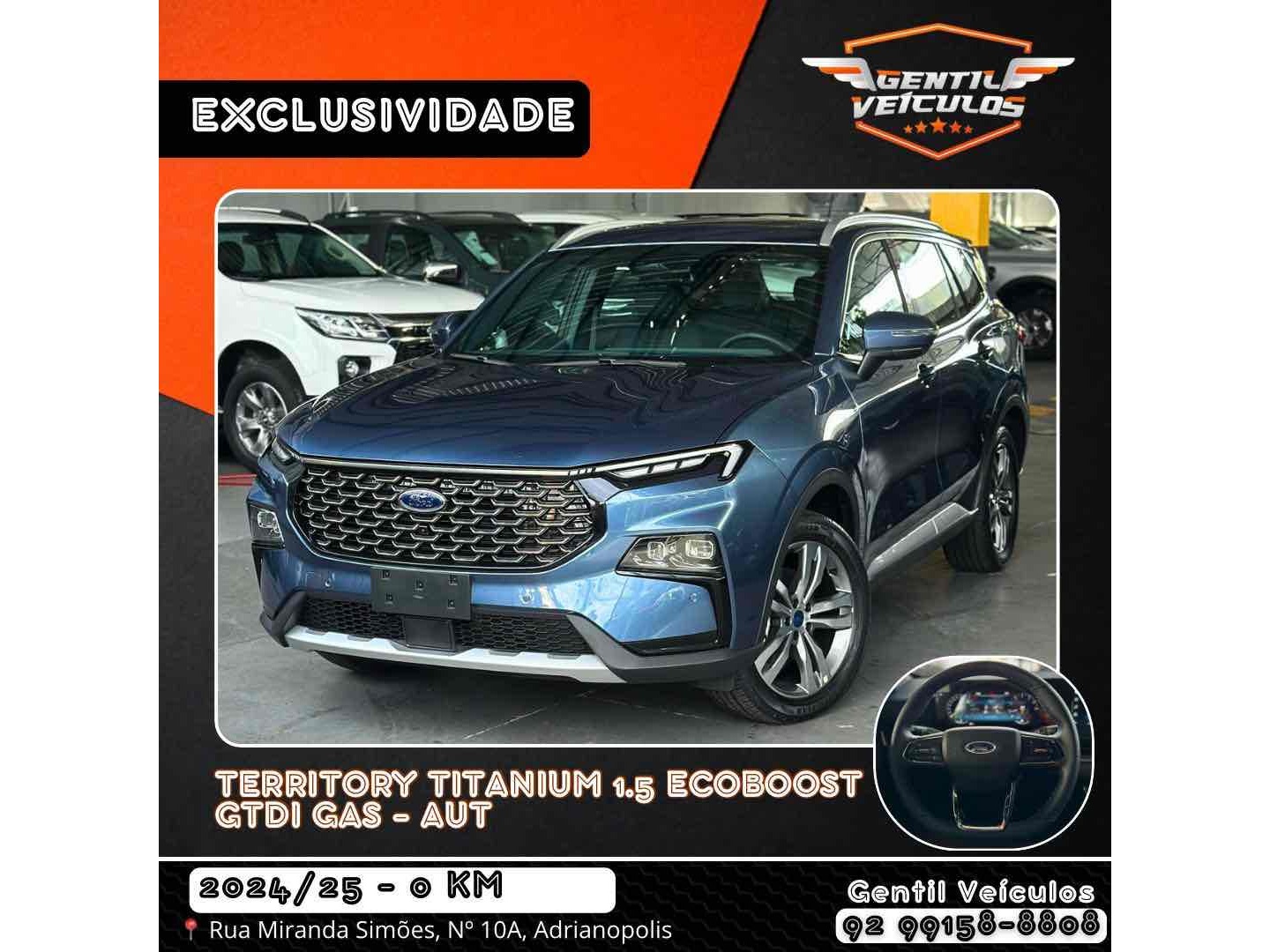 FORD TERRITORY 1.5 ECOBOOST GTDI GASOLINA TITANIUM AUTOMÁTICO