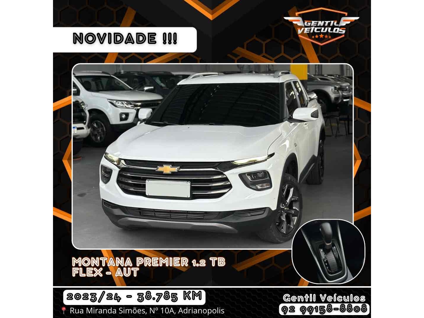 CHEVROLET MONTANA 1.2 TURBO FLEX PREMIER AUTOMÁTICO