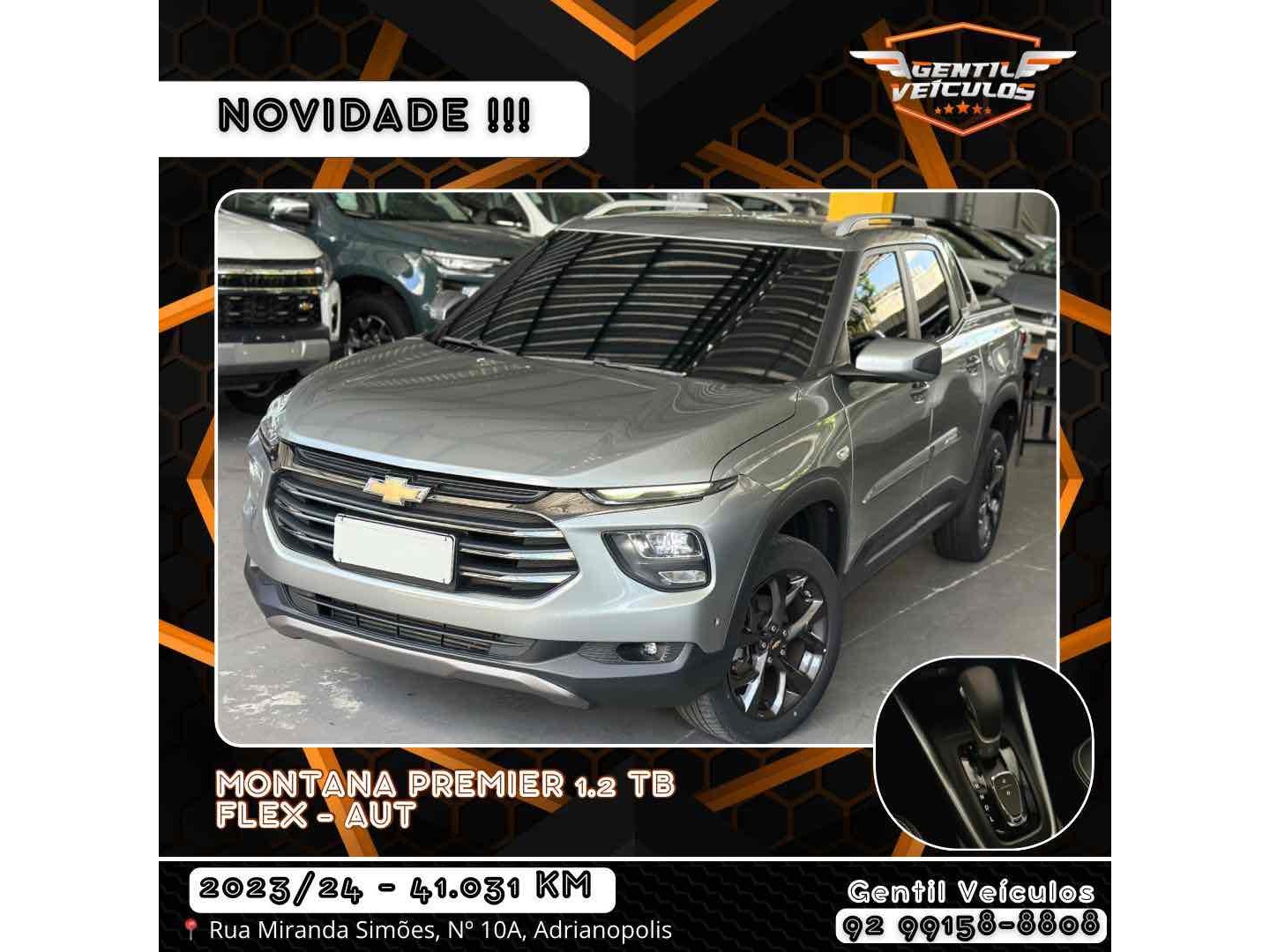CHEVROLET MONTANA 1.2 TURBO FLEX PREMIER AUTOMÁTICO