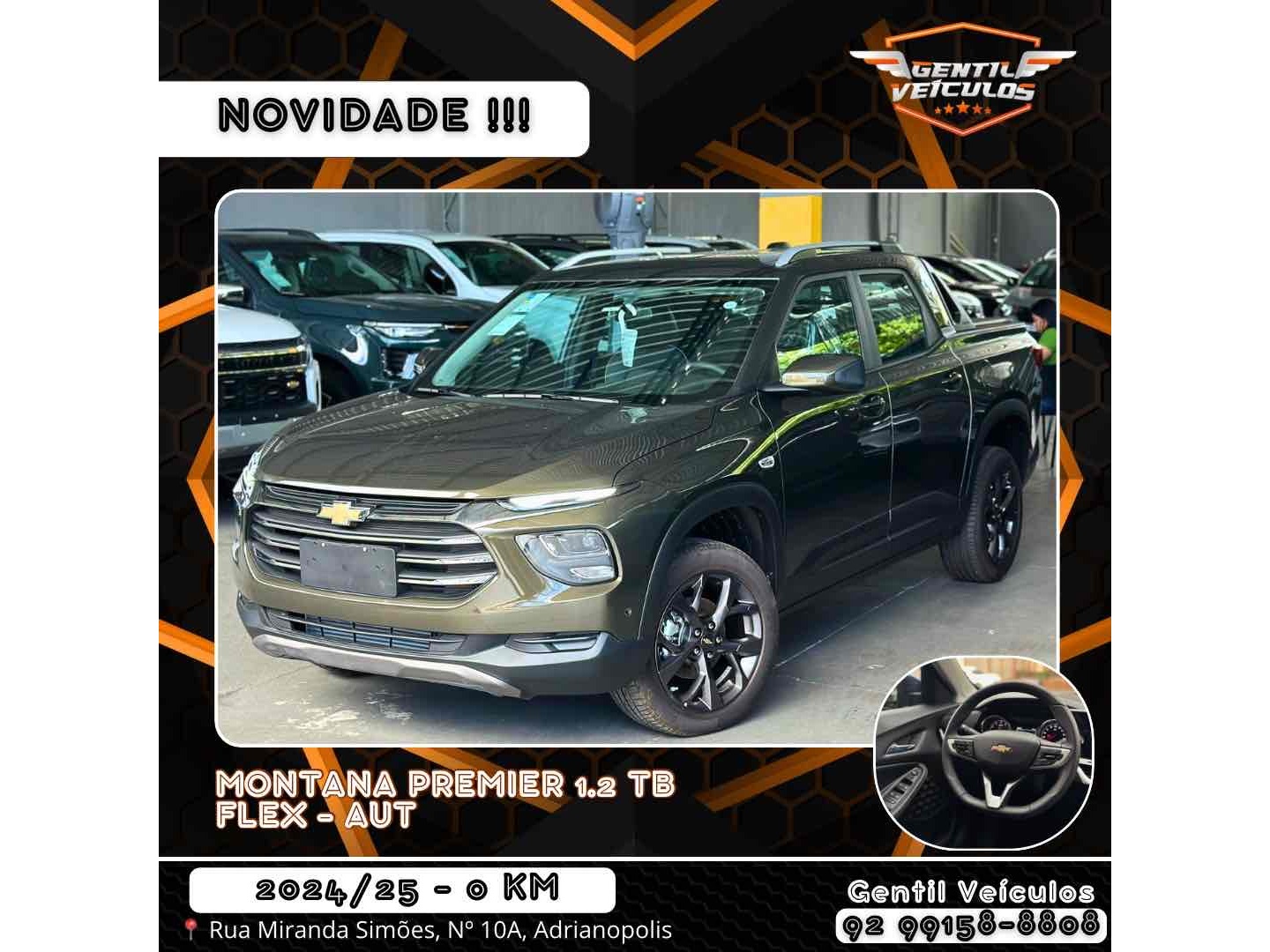 CHEVROLET MONTANA 1.2 TURBO FLEX PREMIER AUTOMÁTICO