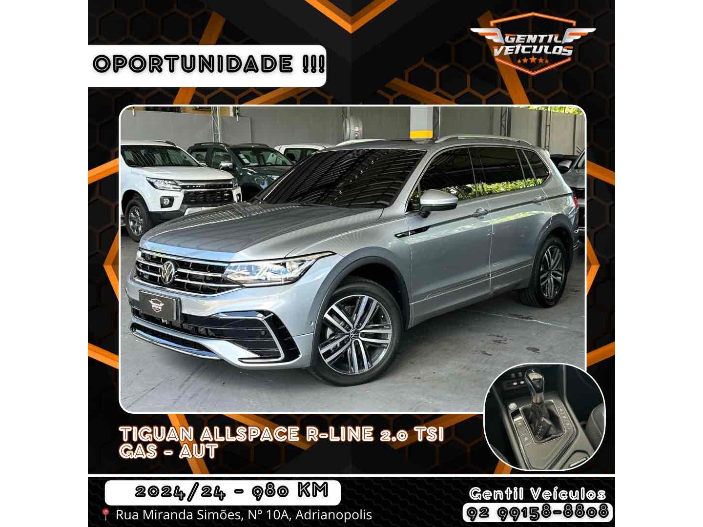 VOLKSWAGEN TIGUAN 2.0 300 TSI GASOLINA ALLSPACE R-LINE AUTOMÁTICO