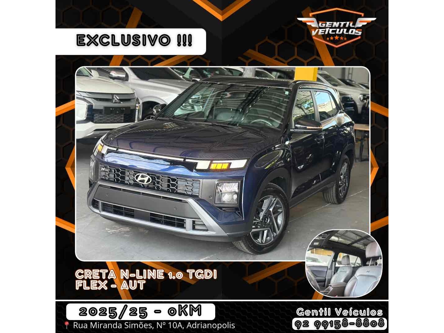 HYUNDAI CRETA 1.0 TGDI FLEX N LINE AUTOMÁTICO