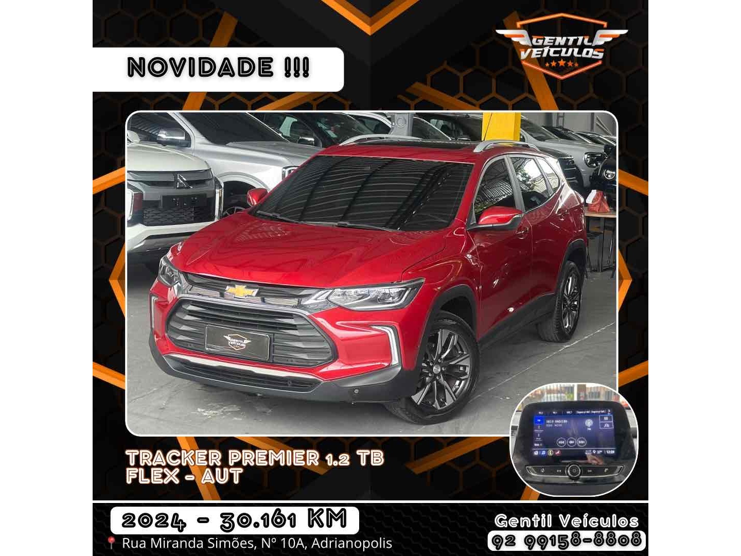 CHEVROLET TRACKER 1.2 TURBO FLEX PREMIER AUTOMÁTICO