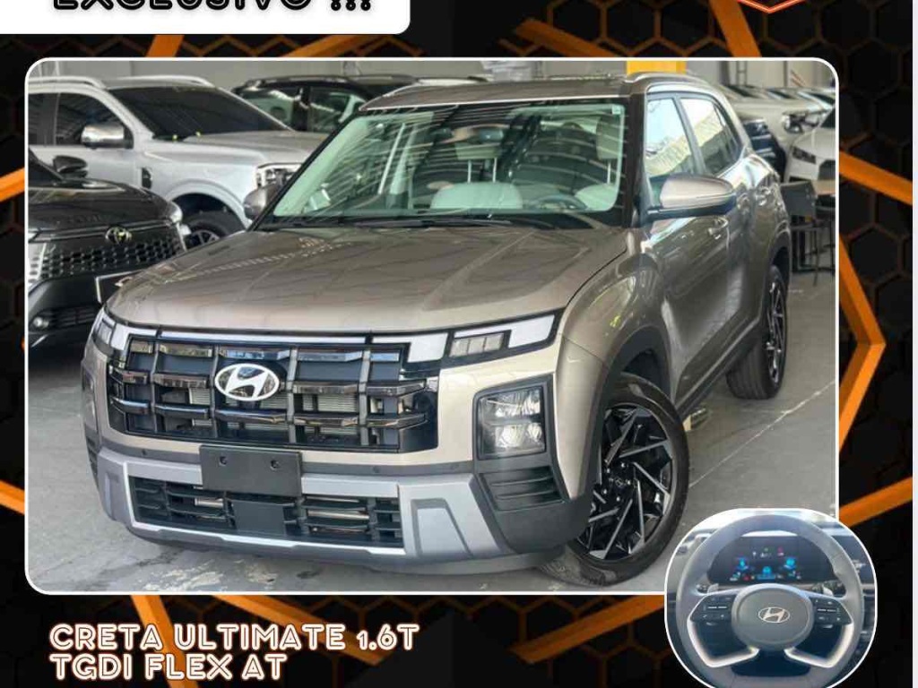 HYUNDAI CRETA 1.6 TGDI GASOLINA ULTIMATE DCT