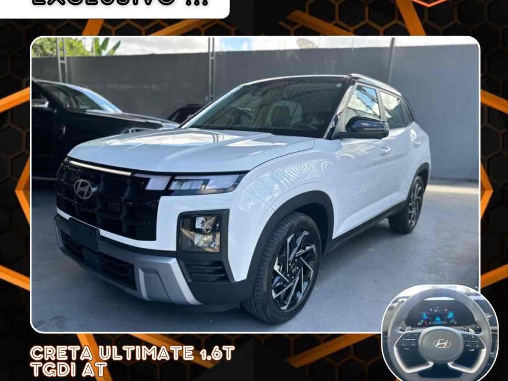 HYUNDAI CRETA 1.6 TGDI GASOLINA ULTIMATE DCT