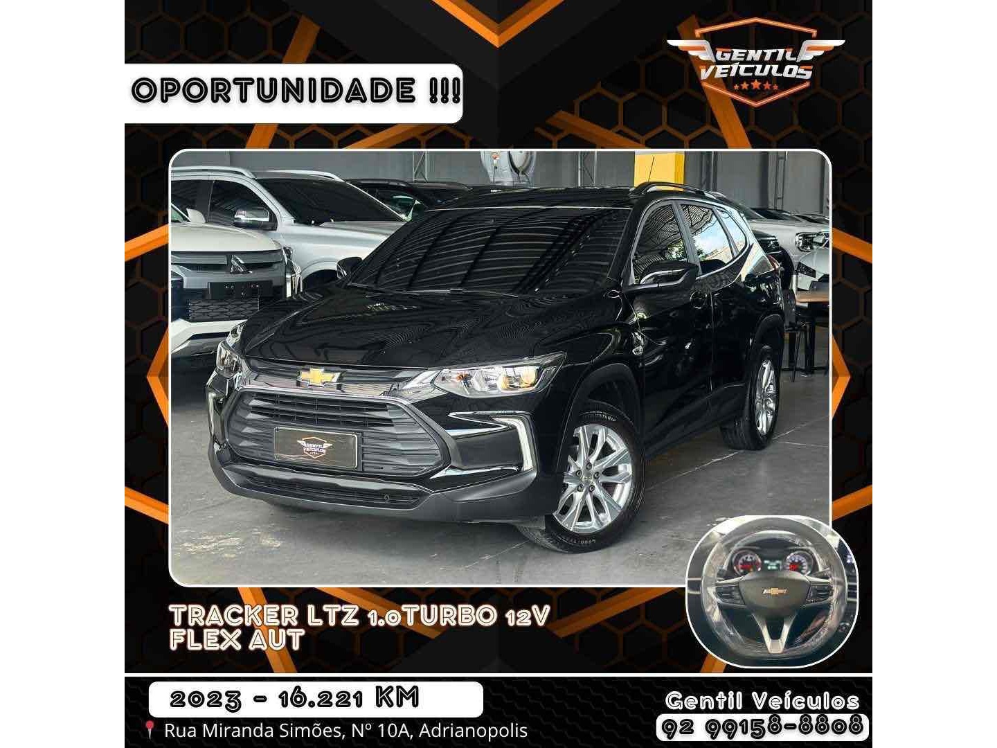 CHEVROLET TRACKER 1.0 TURBO FLEX LTZ AUTOMÁTICO