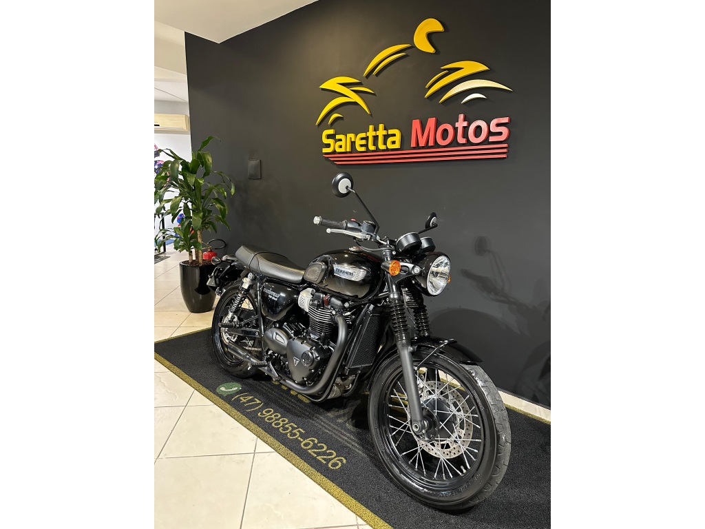 TRIUMPH BONNEVILLE T100 BLACK