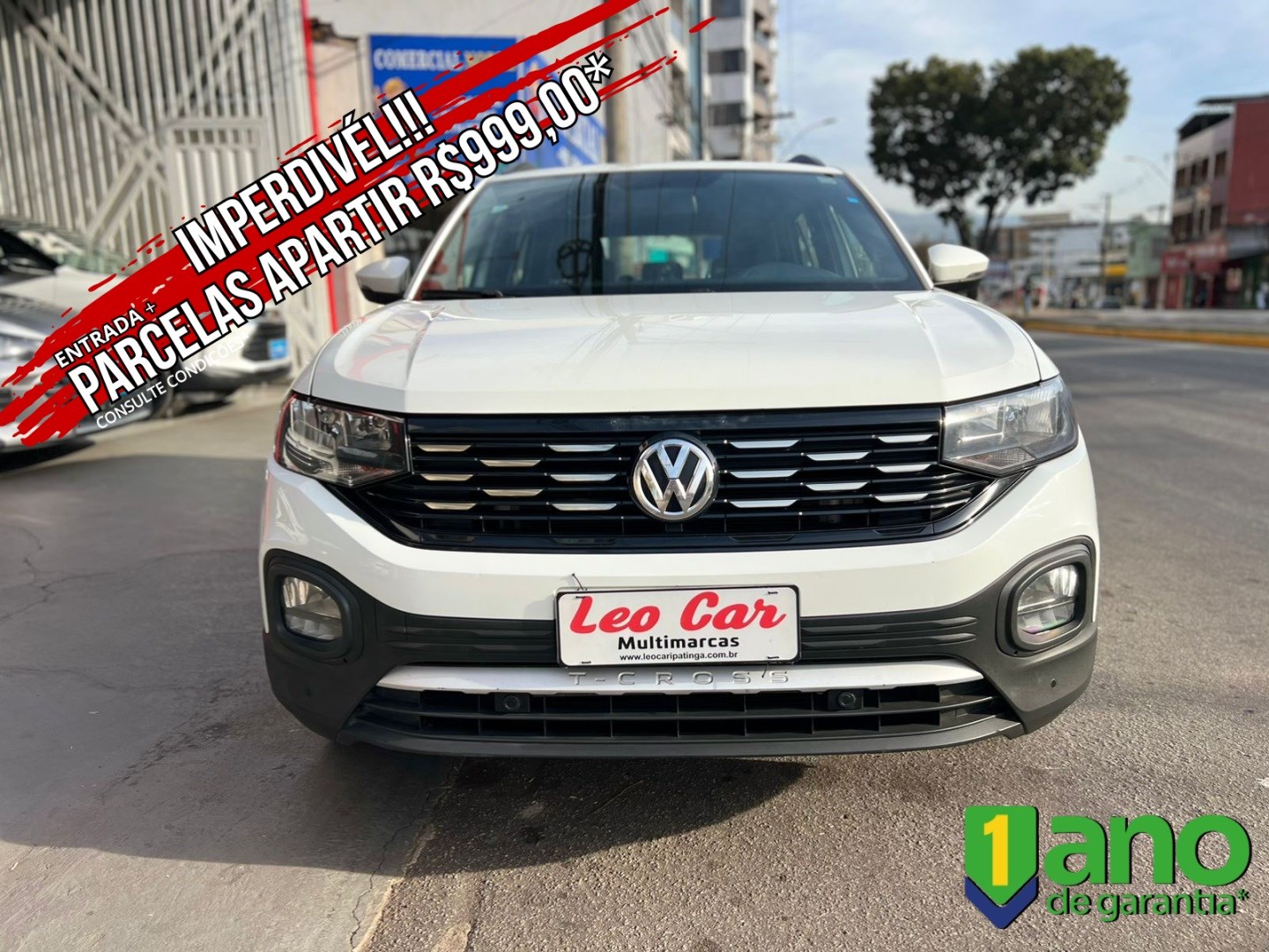 VOLKSWAGEN T-CROSS 1.0 200 TSI TOTAL FLEX COMFORTLINE AUTOMÁTICO