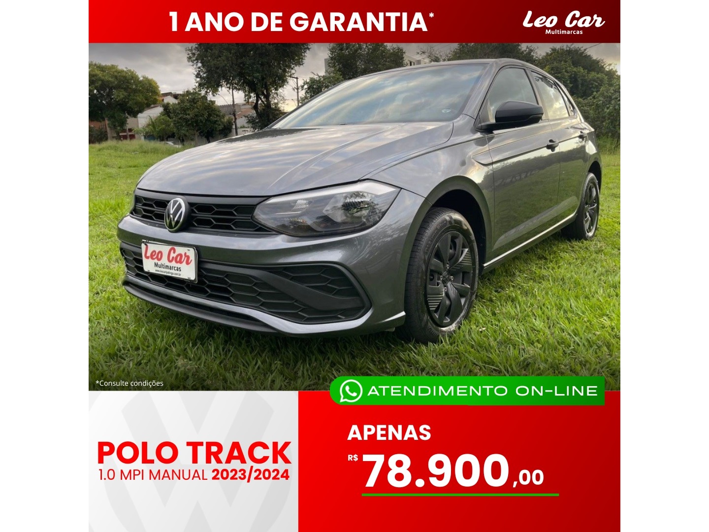 VOLKSWAGEN POLO 1.0 MPI TRACK MANUAL