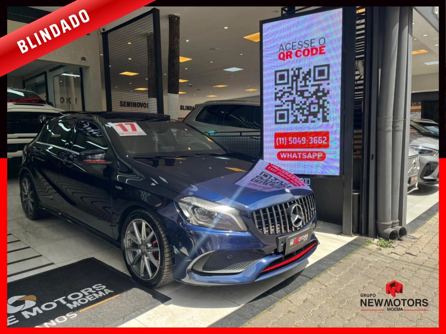 MERCEDES-BENZ A 250 2.0 SPORT TURBO GASOLINA 4P AUTOMATIZADO