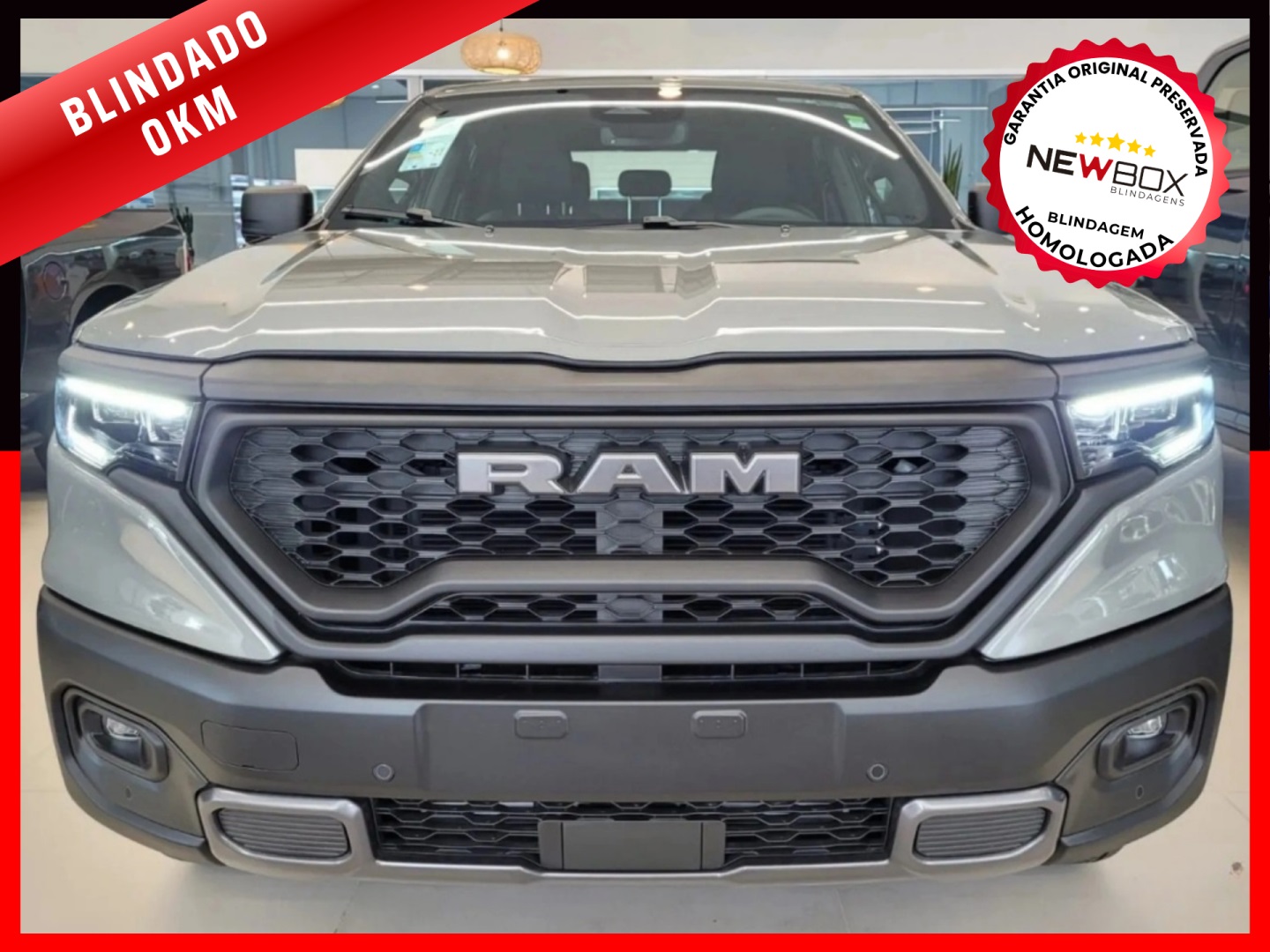 RAM RAMPAGE 2.2 TURBO DIESEL REBEL 4X4 AUTOMÁTICO