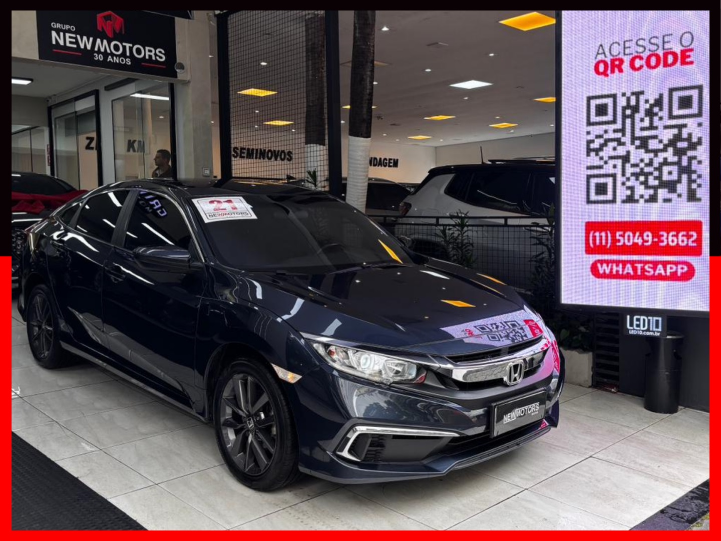 HONDA CIVIC 2.0 16V FLEXONE LX 4P CVT
