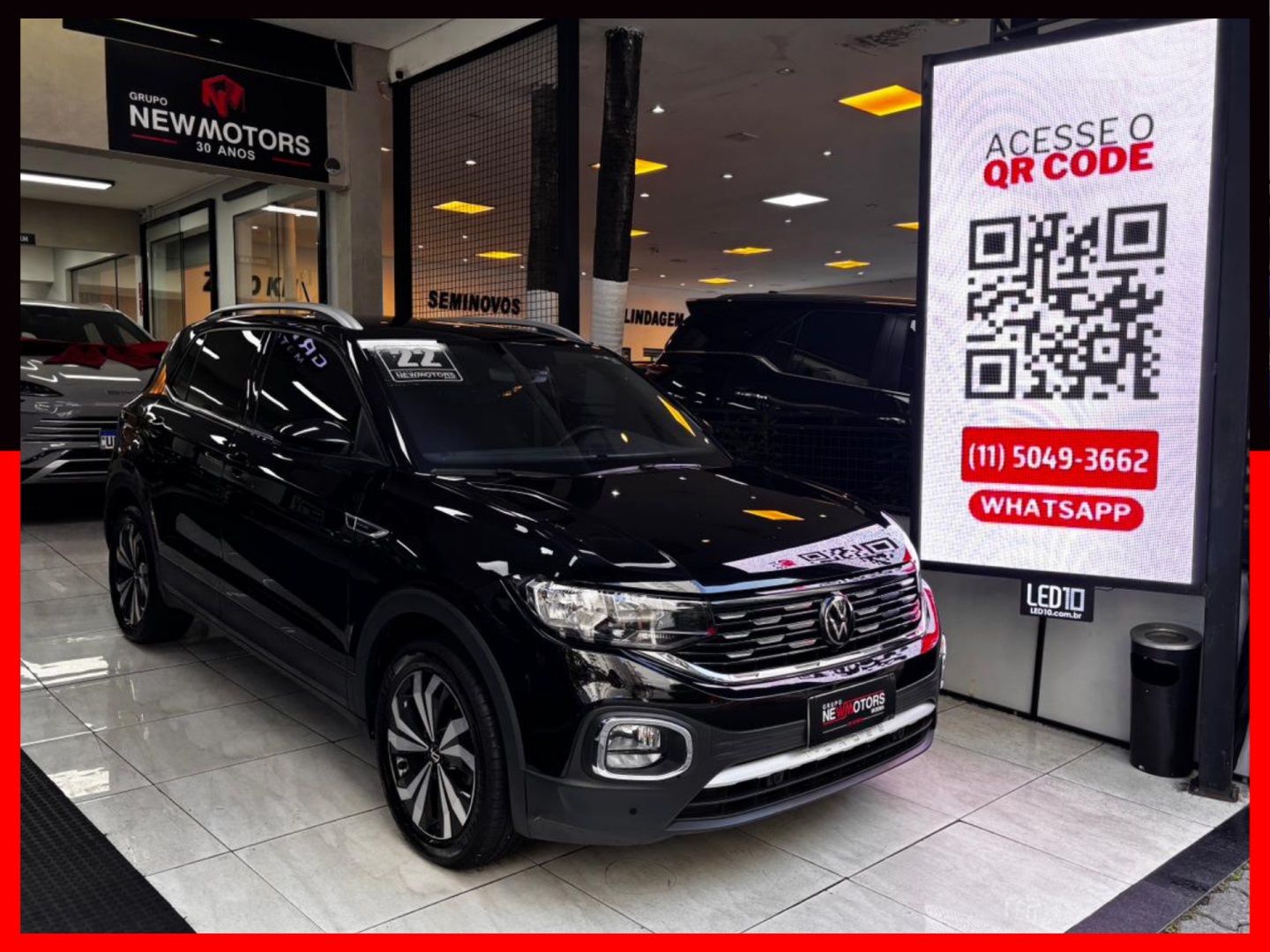 VOLKSWAGEN T-CROSS 1.4 250 TSI TOTAL FLEX HIGHLINE AUTOMÁTICO