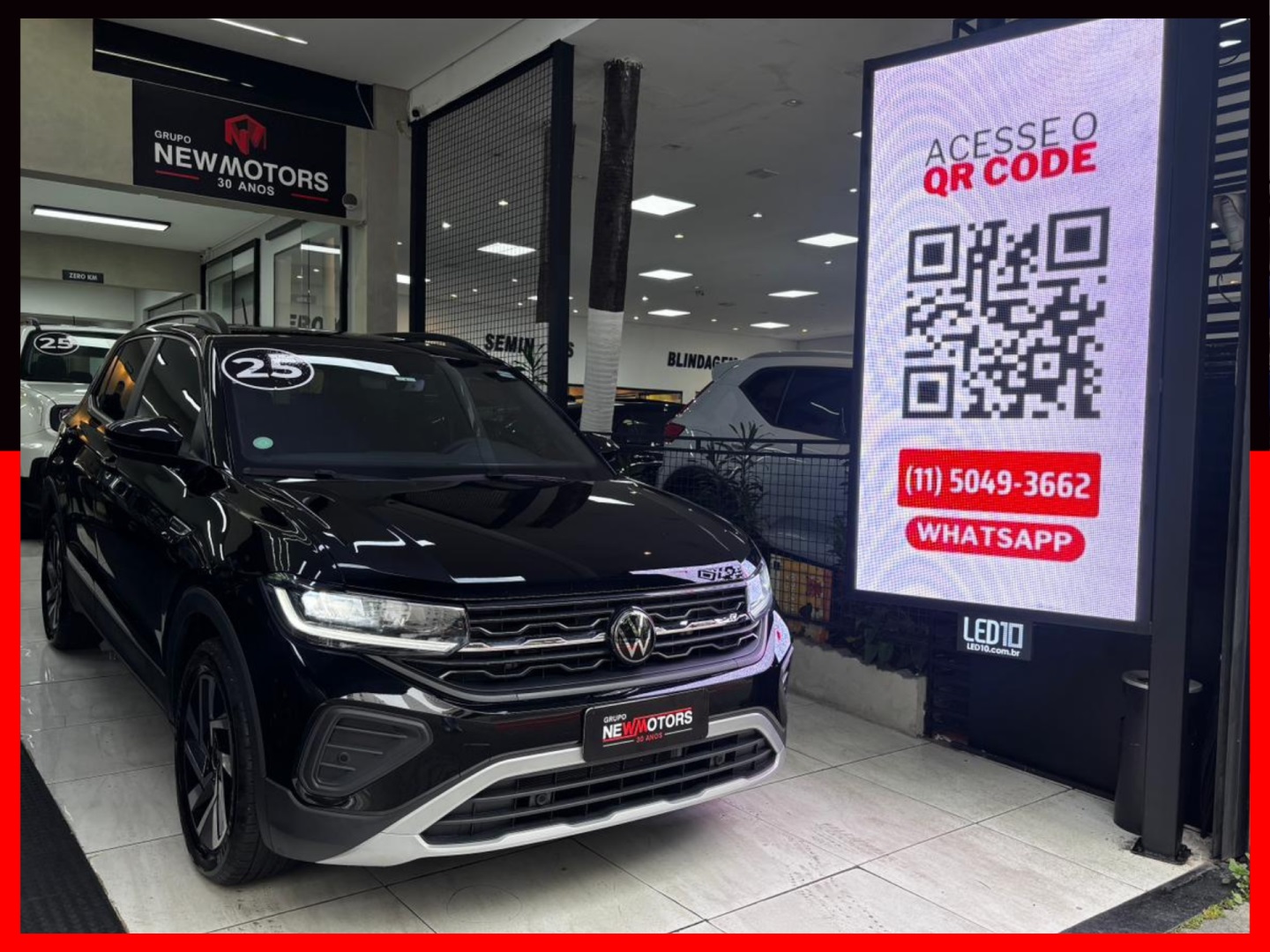 VOLKSWAGEN T-CROSS 1.0 200 TSI TOTAL FLEX COMFORTLINE AUTOMÁTICO