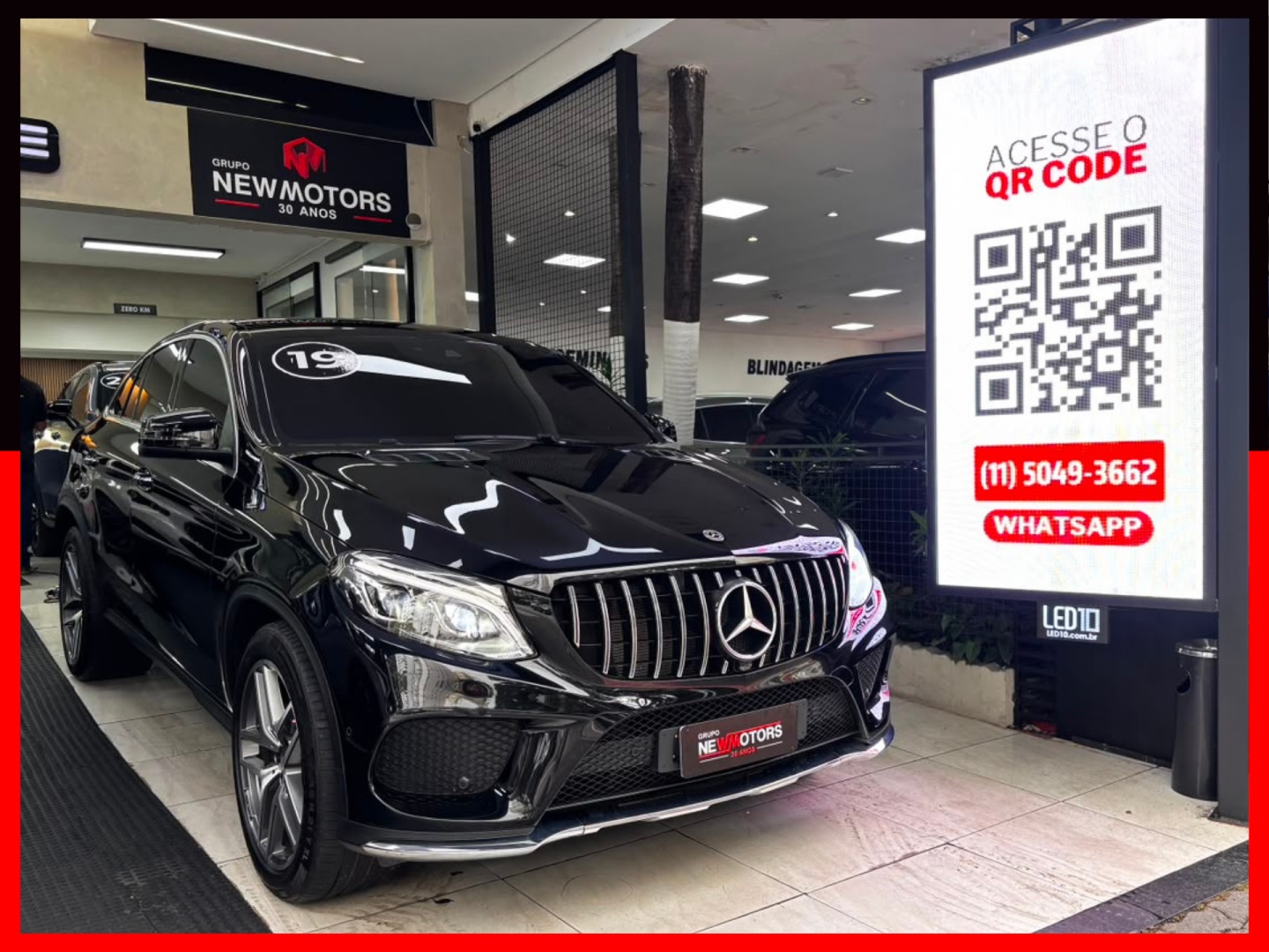 MERCEDES-BENZ GLE 400 3.0 V6 GASOLINA HIGHWAY COUPÉ 4MATIC 9G-TRONIC