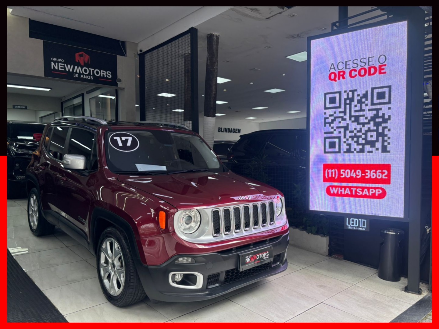 JEEP RENEGADE 1.8 16V FLEX LIMITED 4P AUTOMÁTICO
