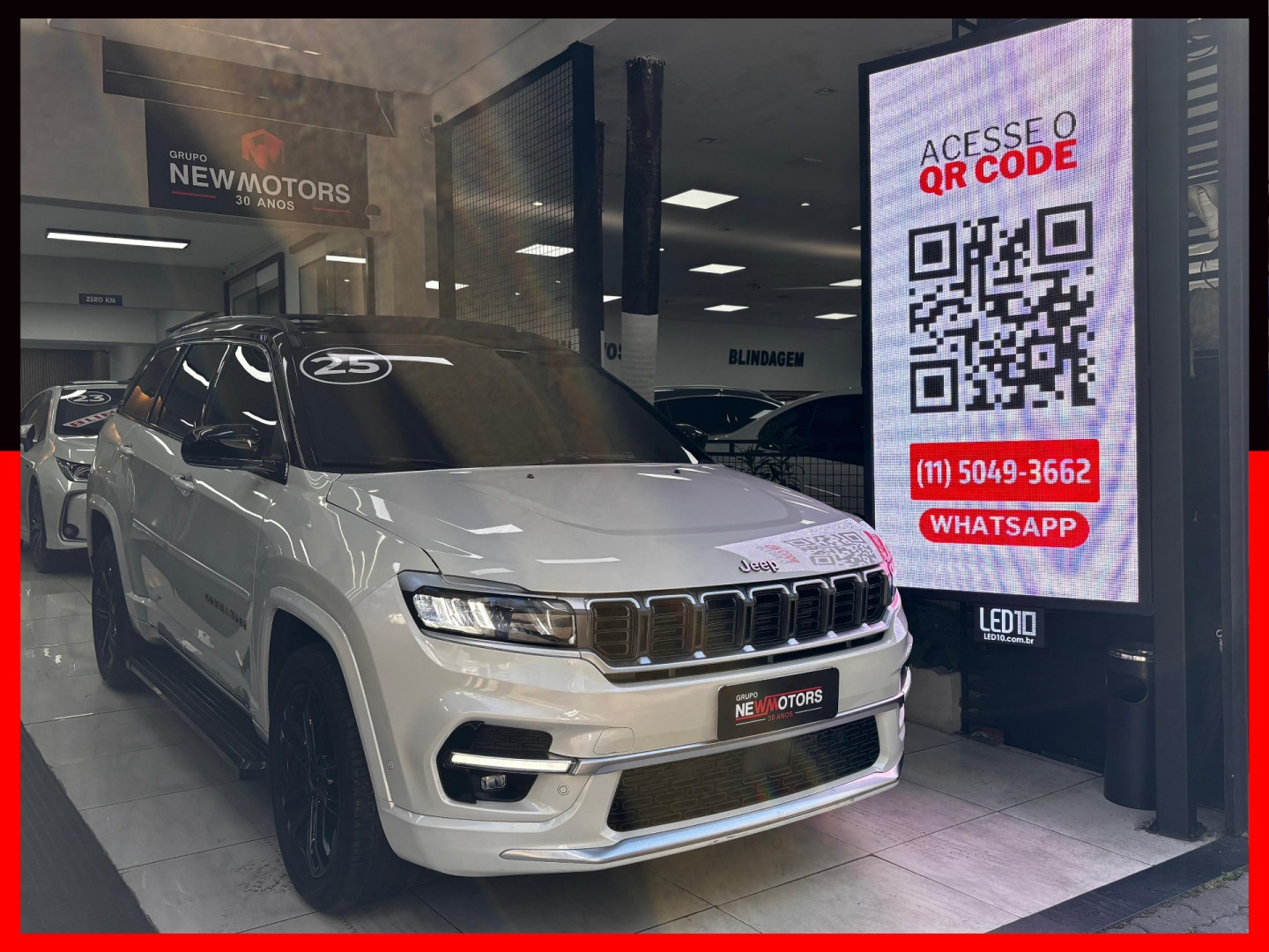 JEEP COMMANDER 2.0 HURRICANE 4 TURBO GASOLINA OVERLAND AT9