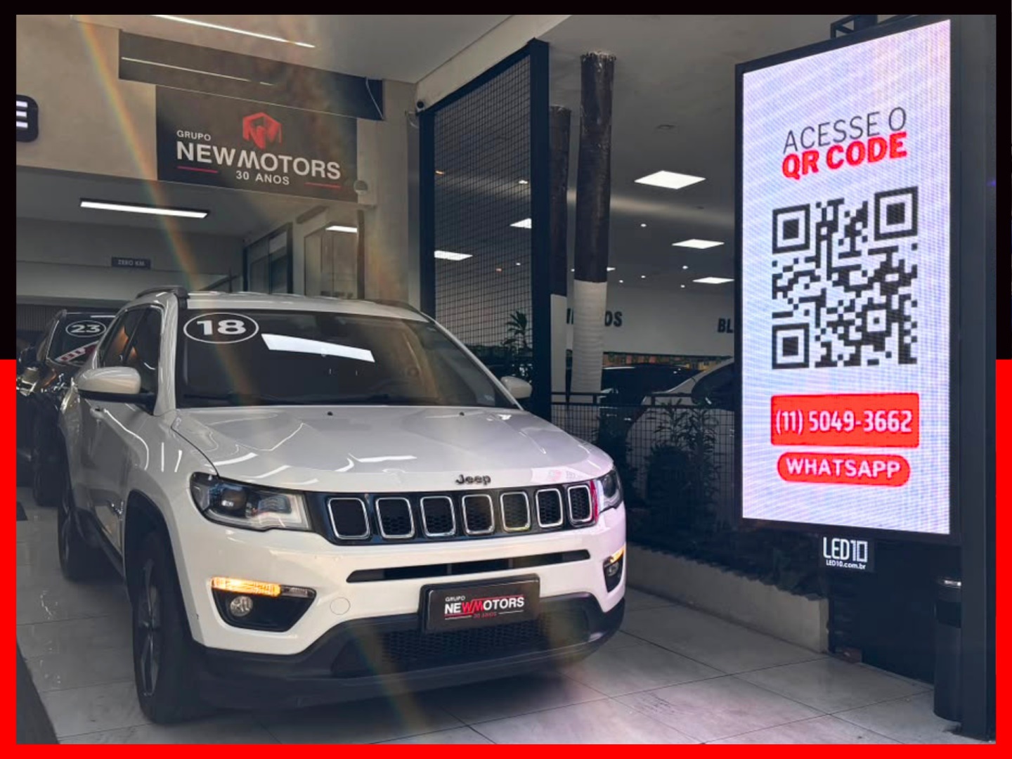 JEEP COMPASS 2.0 16V FLEX LONGITUDE AUTOMÁTICO
