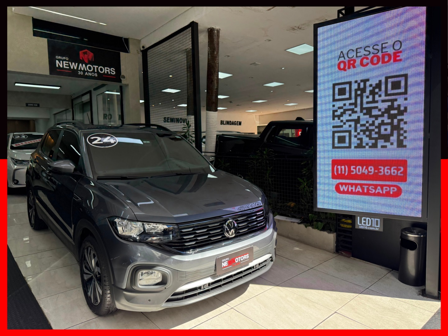 VOLKSWAGEN T-CROSS 1.0 200 TSI TOTAL FLEX COMFORTLINE AUTOMÁTICO