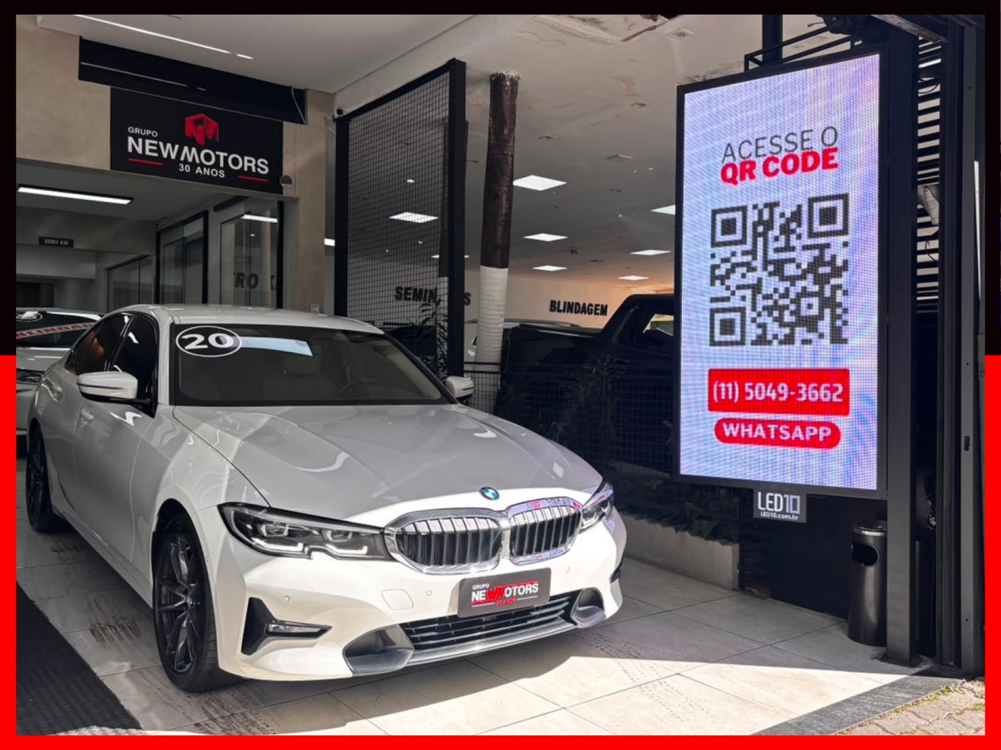 BMW 320I 2.0 16V TURBO GASOLINA SPORT AUTOMÁTICO