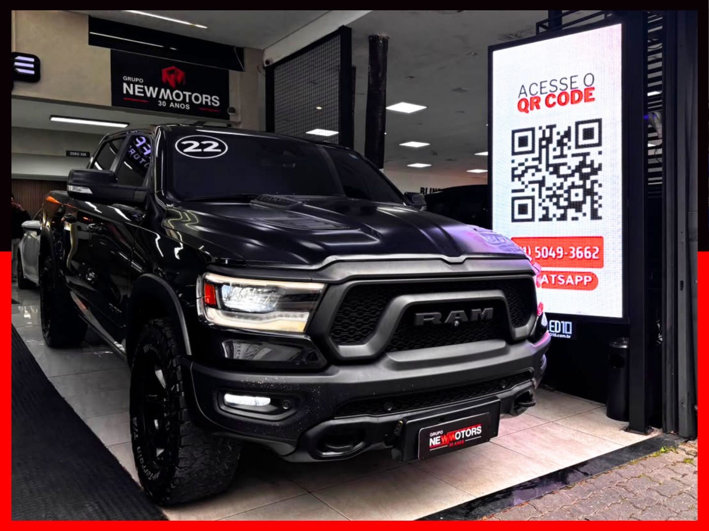 RAM 1500 5.7 V8 GASOLINA REBEL CD 4X4 AUTOMÁTICO
