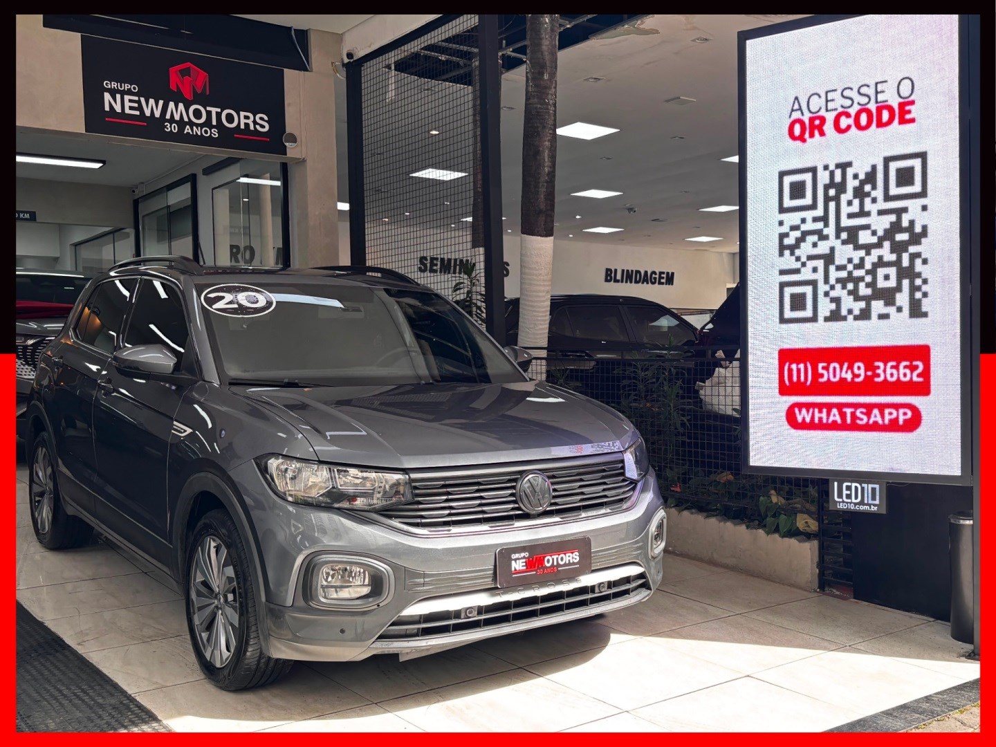 VOLKSWAGEN T-CROSS 1.0 200 TSI TOTAL FLEX COMFORTLINE AUTOMÁTICO