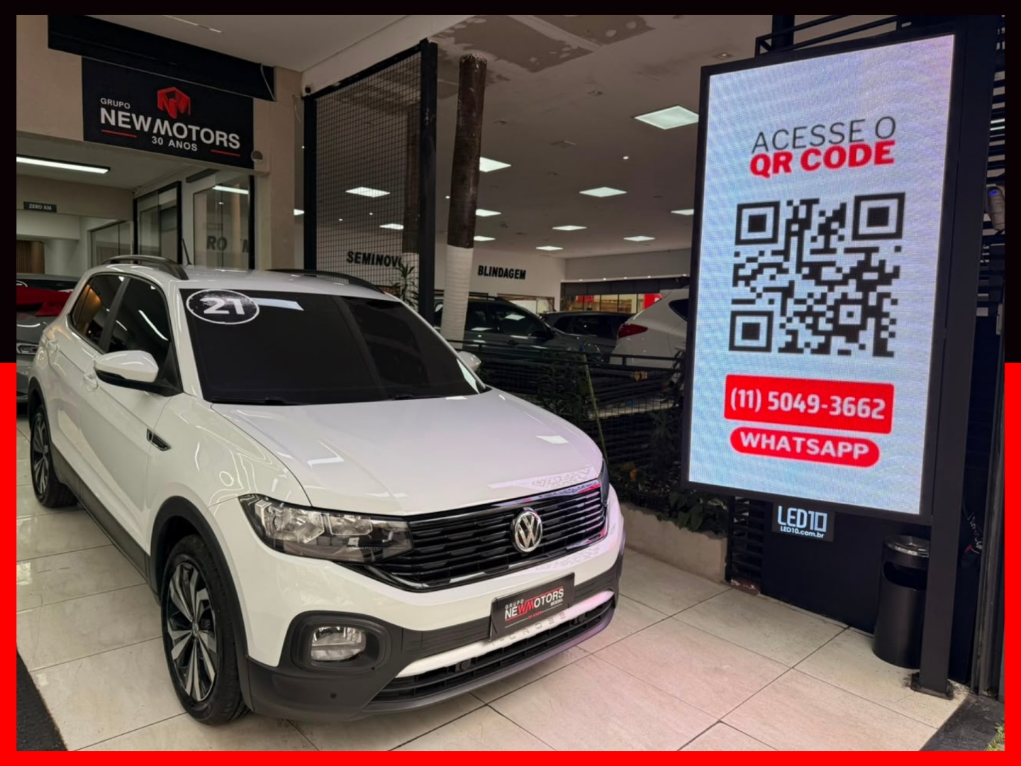 VOLKSWAGEN T-CROSS 1.0 200 TSI TOTAL FLEX AUTOMÁTICO