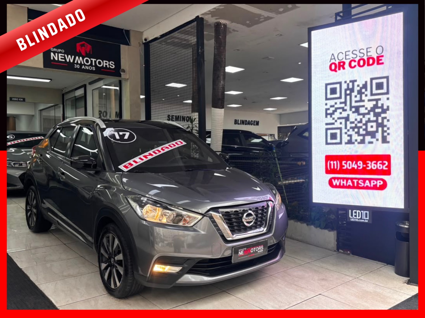NISSAN KICKS 1.6 16V FLEXSTART SL 4P XTRONIC