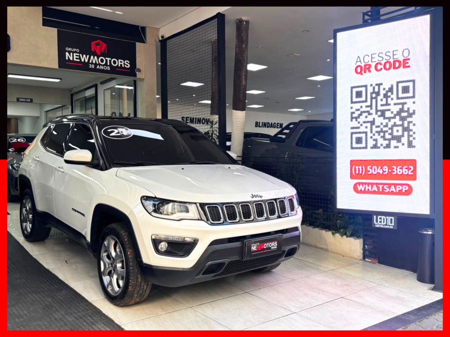 JEEP COMPASS 2.0 16V DIESEL LONGITUDE 4X4 AUTOMÁTICO