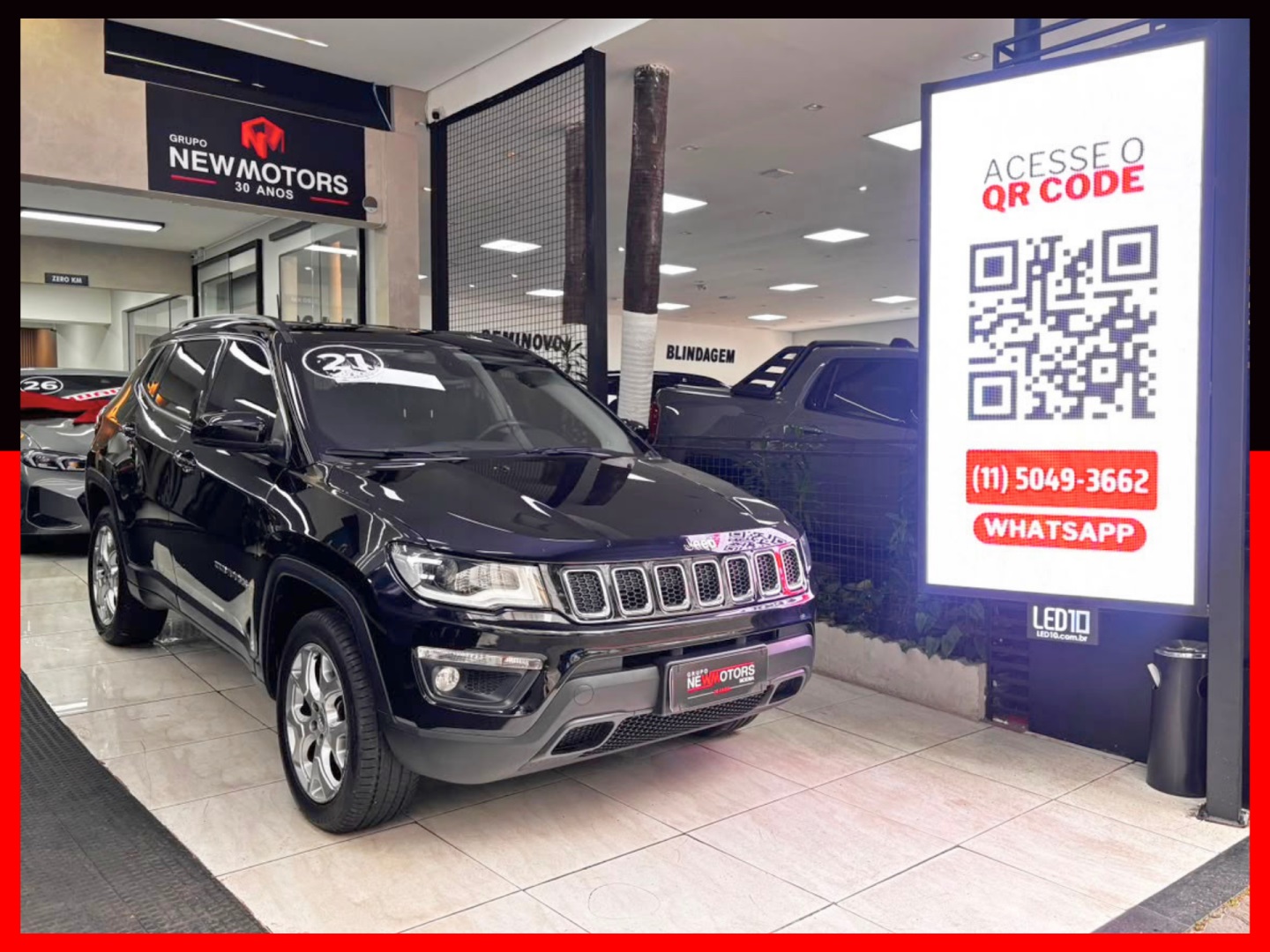 JEEP COMPASS 2.0 16V DIESEL LIMITED 4X4 AUTOMÁTICO