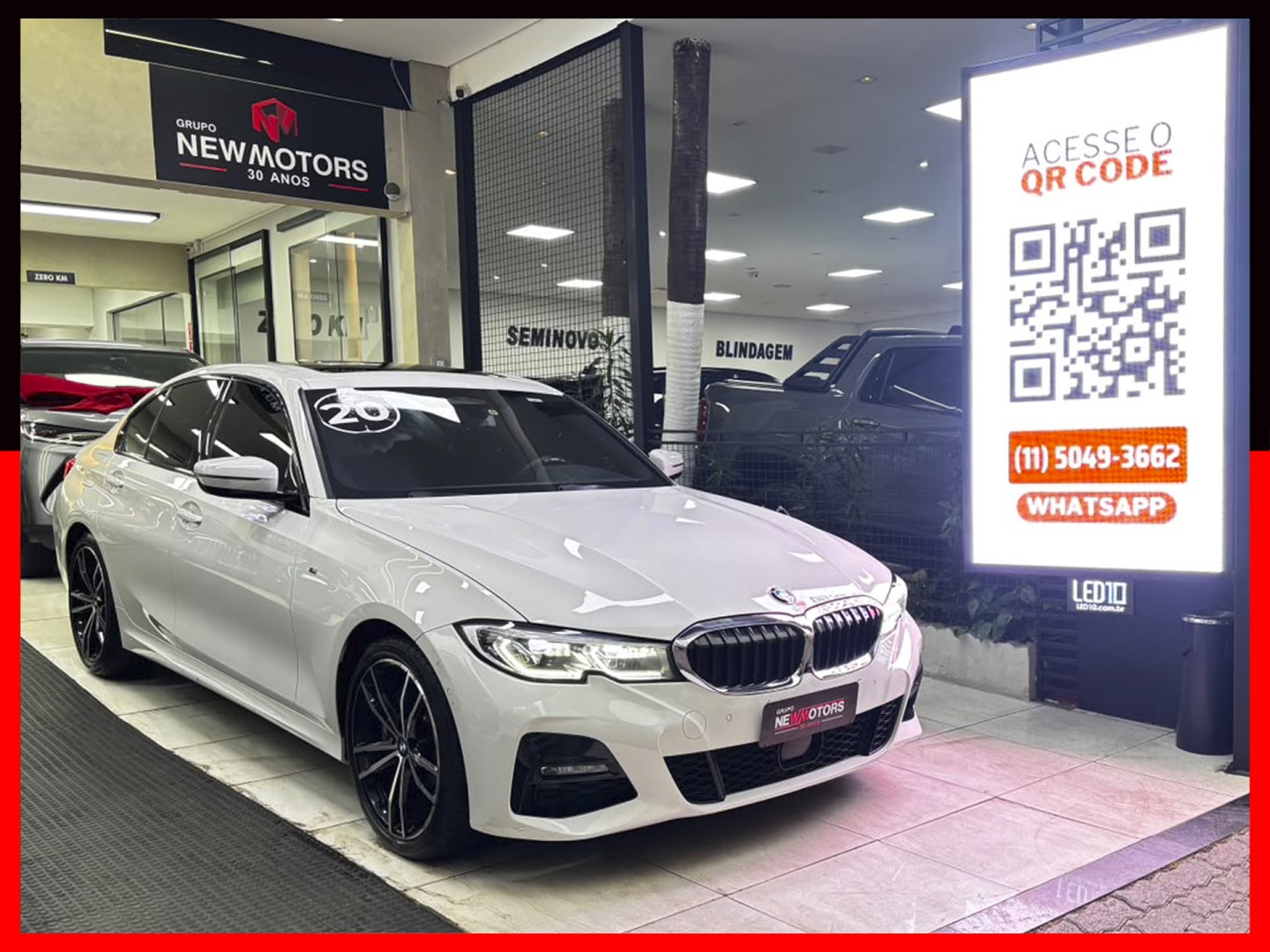 BMW 330E 2.0 16V TURBO HÍBRIDO M SPORT AUTOMÁTICO