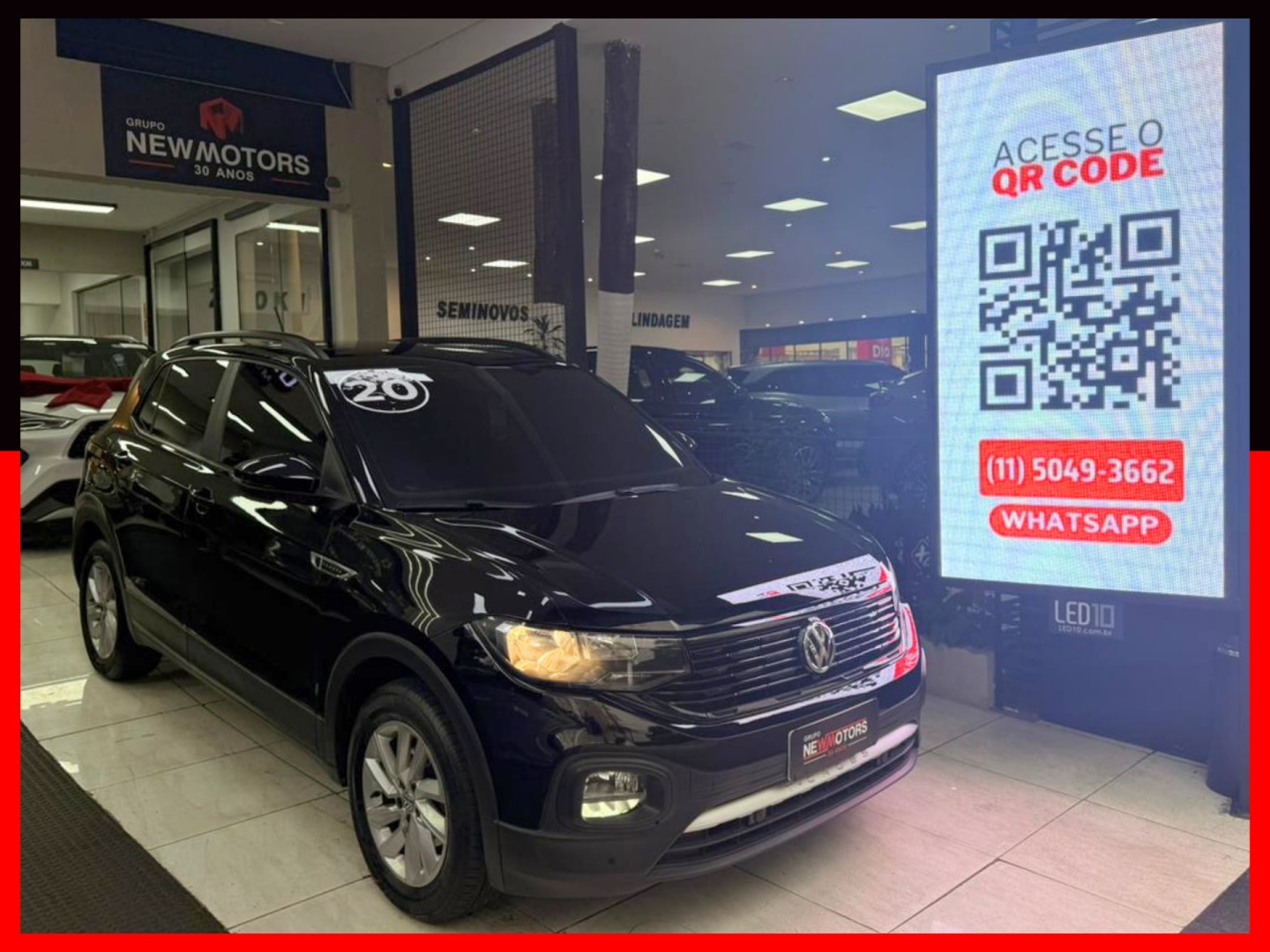 VOLKSWAGEN T-CROSS 1.0 200 TSI TOTAL FLEX AUTOMÁTICO