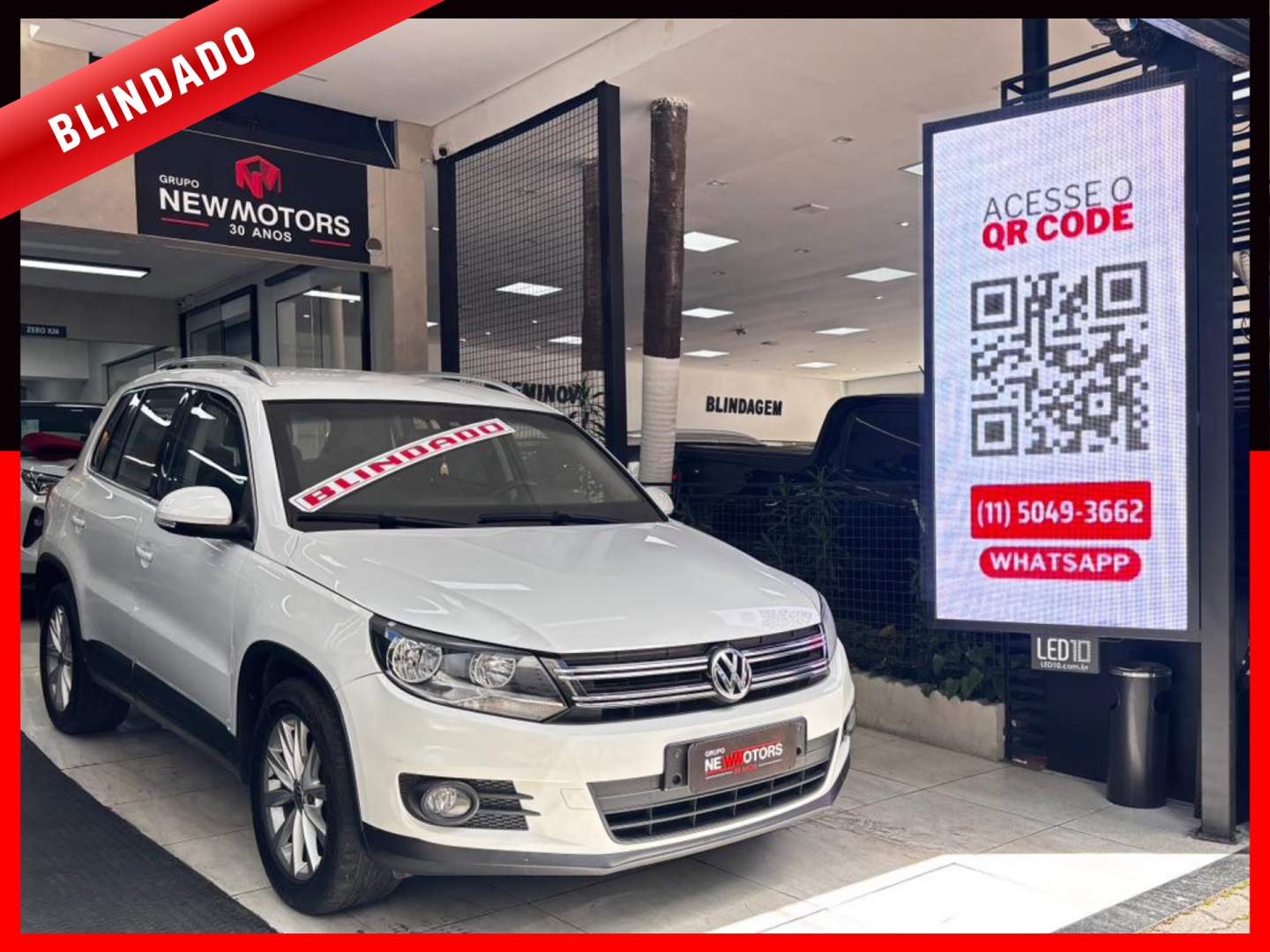 VOLKSWAGEN TIGUAN 2.0 TSI 16V TURBO GASOLINA 4P TIPTRONIC